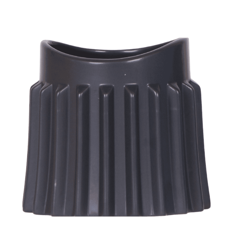 Kolibri Home | Raw sierpot Ø9cm - Zwart