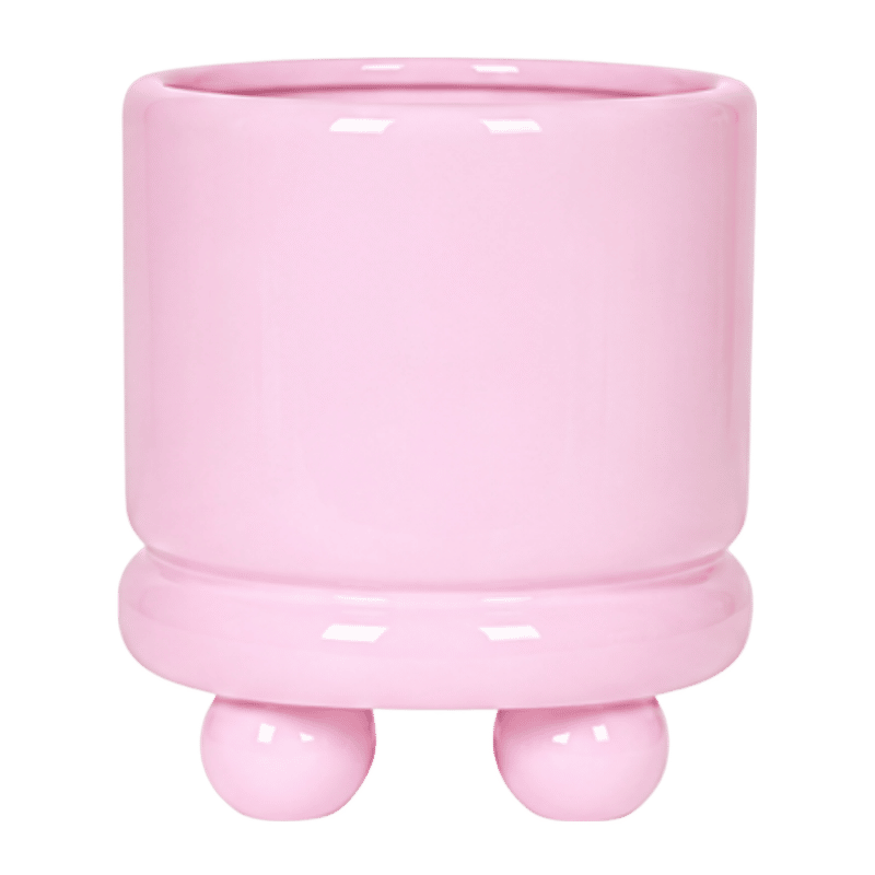 Kolibri Home | Dotty sierpot - Roze - Ø12 cm