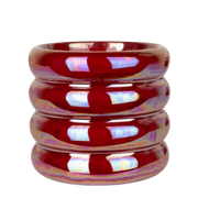 Kolibri Home | Glow sierpot - Rood - Ø9cm