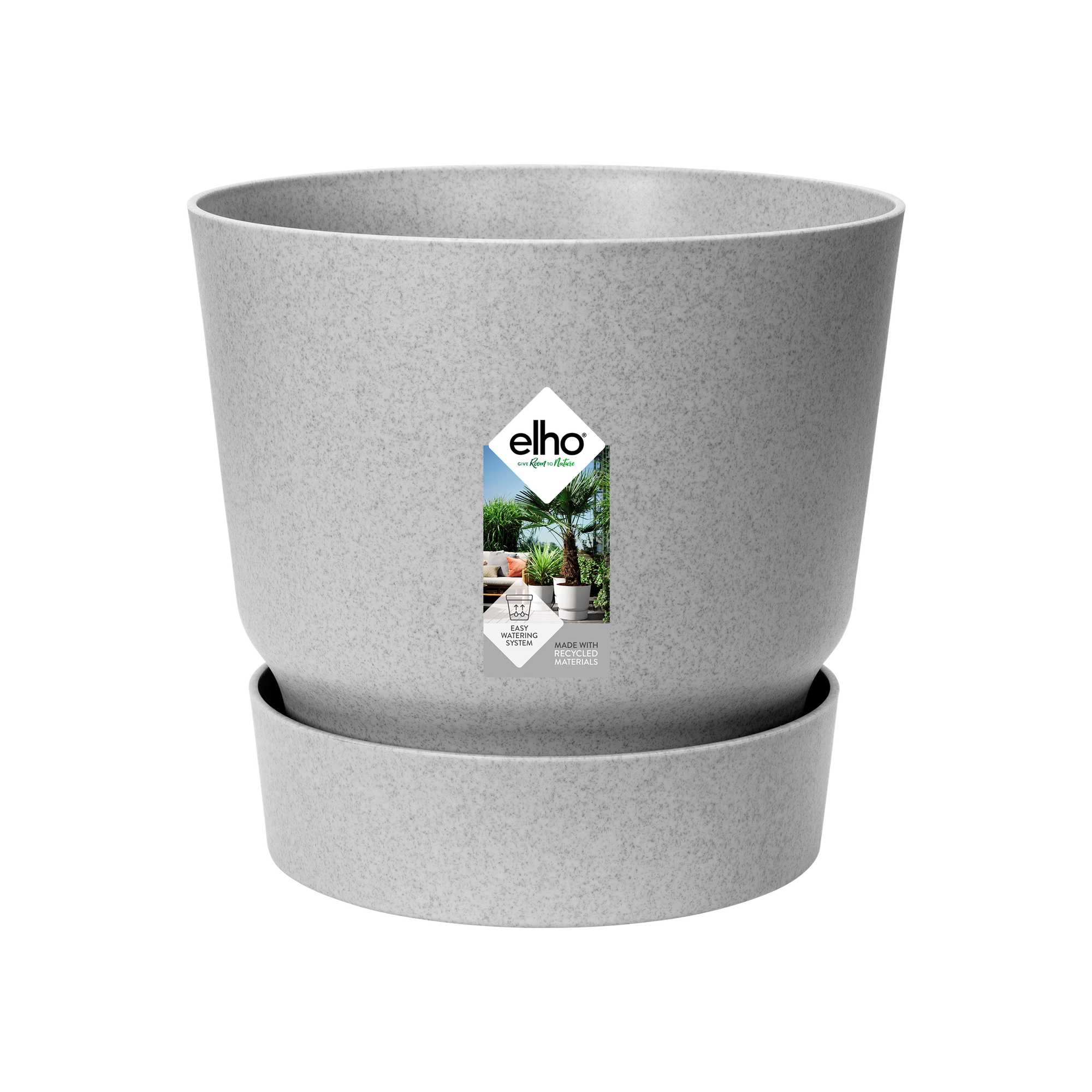 Pot elho Greenville Round grijs - D30 x H28