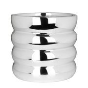 Kolibri Home | Glow sierpot - Zilver - Ø12cm
