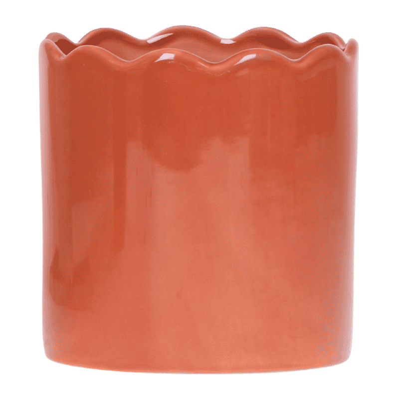 Kolibri Home | Curve sierpot - Terracotta - Ø12cm
