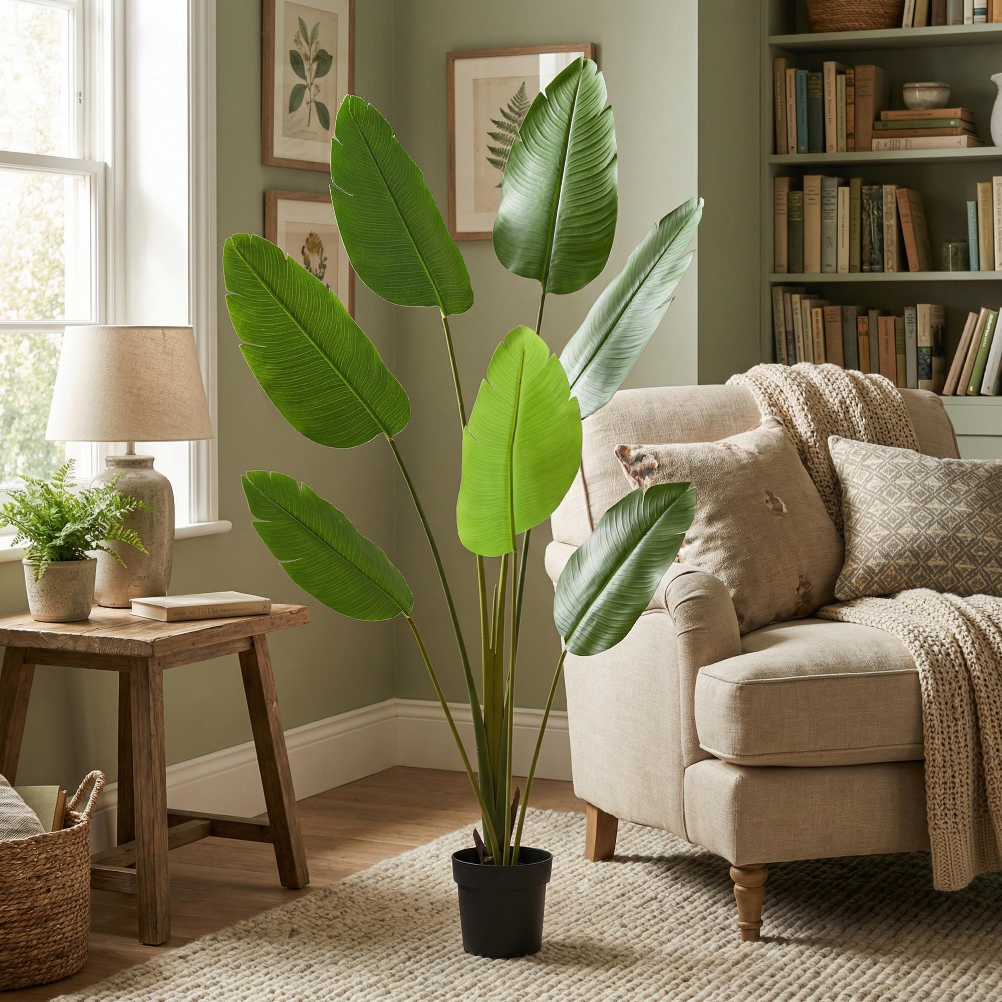 Kunstplant - Strelitzia Nicolai - 170cm