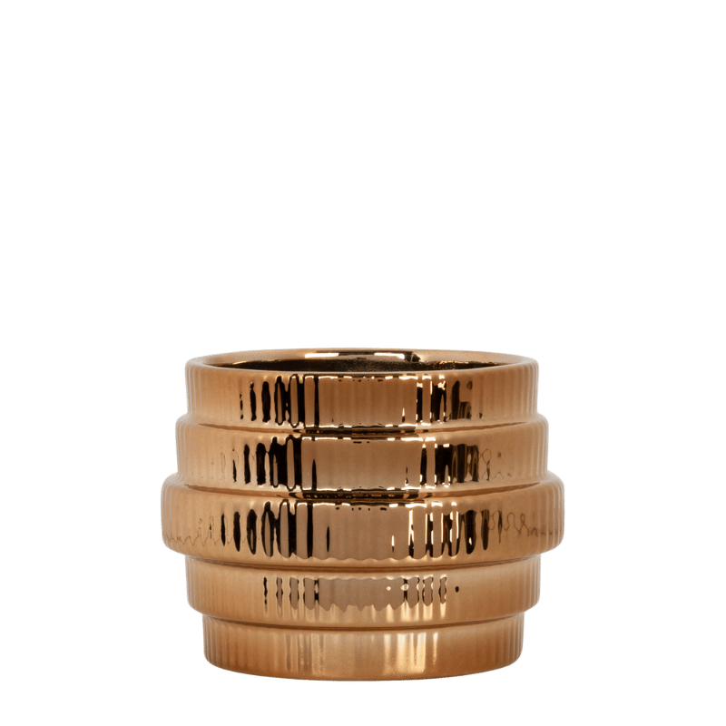 Kolibri Home | Allure Empire Shiny sierpot - Brons - Ø6cm