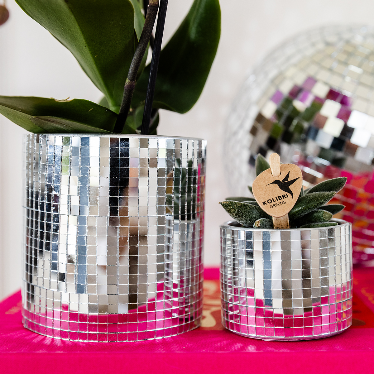 Pot décoratif Disco Kolibri Home - Ø6cm