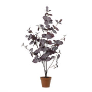 Kunstplant Eucalyptus purple - 86cm