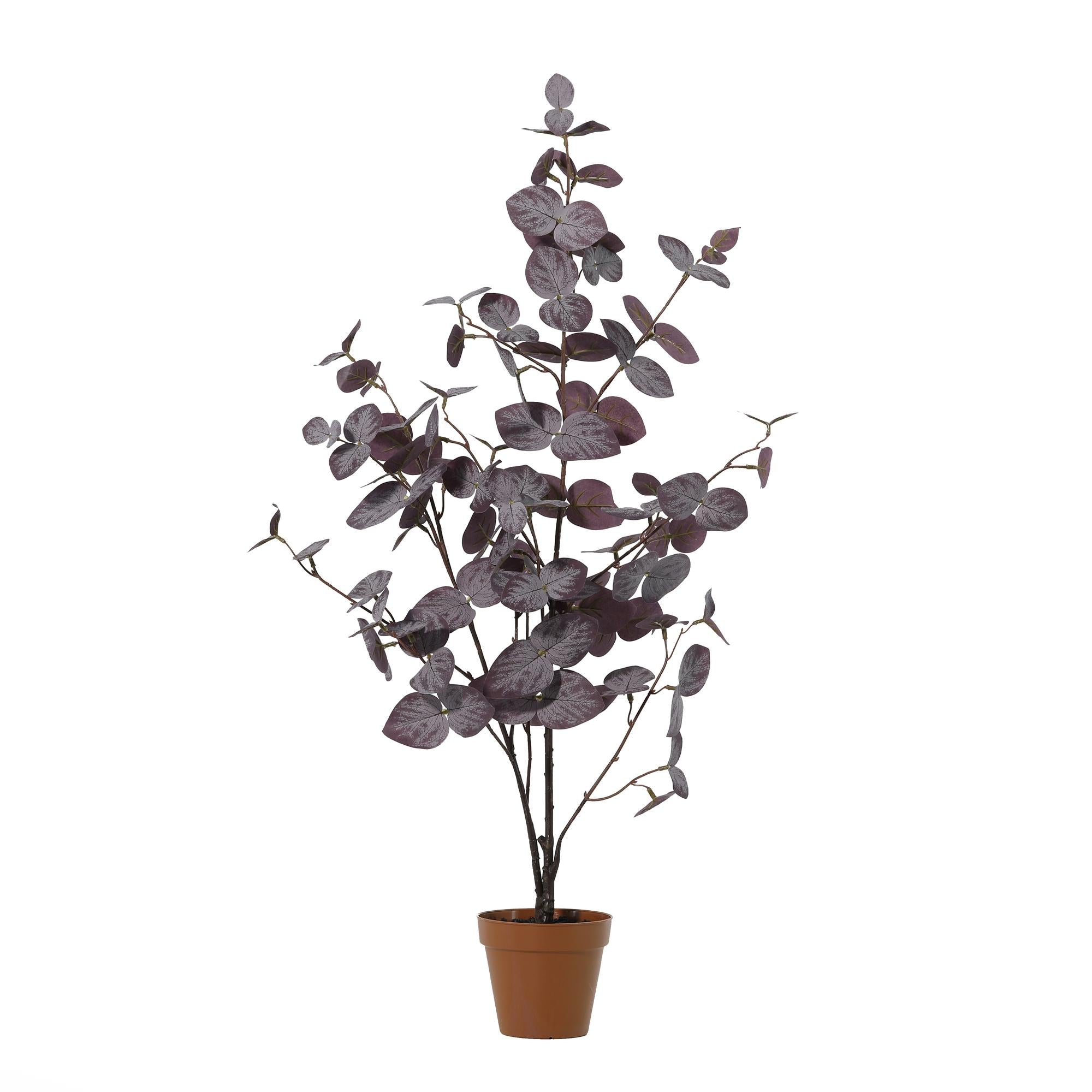 Kunstplant Eucalyptus purple - 86cm