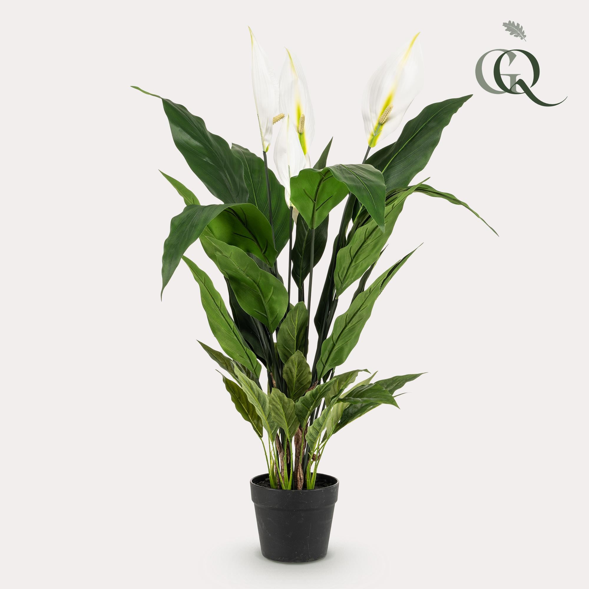 Planta artificial - Spathiphyllum - Lirio de la paz - 90 cm
