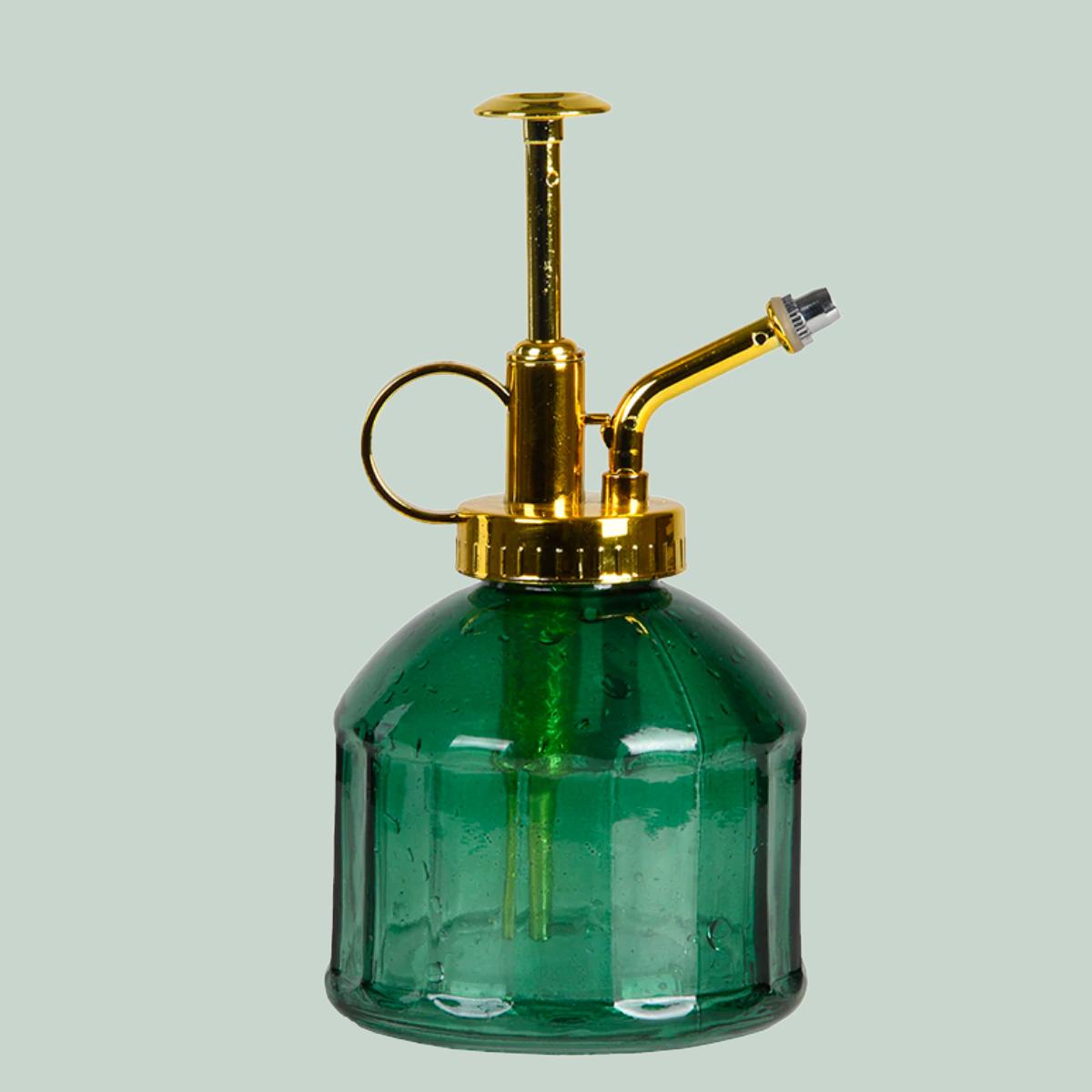 Pflanzensprüher aus grünem Glas - 0,25 Liter