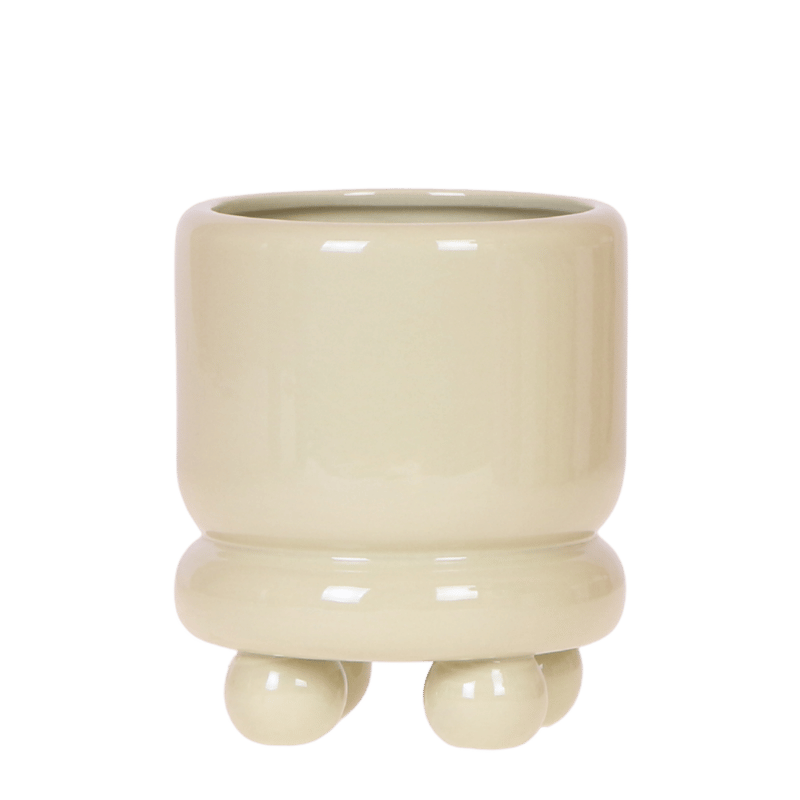 Kolibri Home | Dotty sierpot - Groen - Ø9 cm