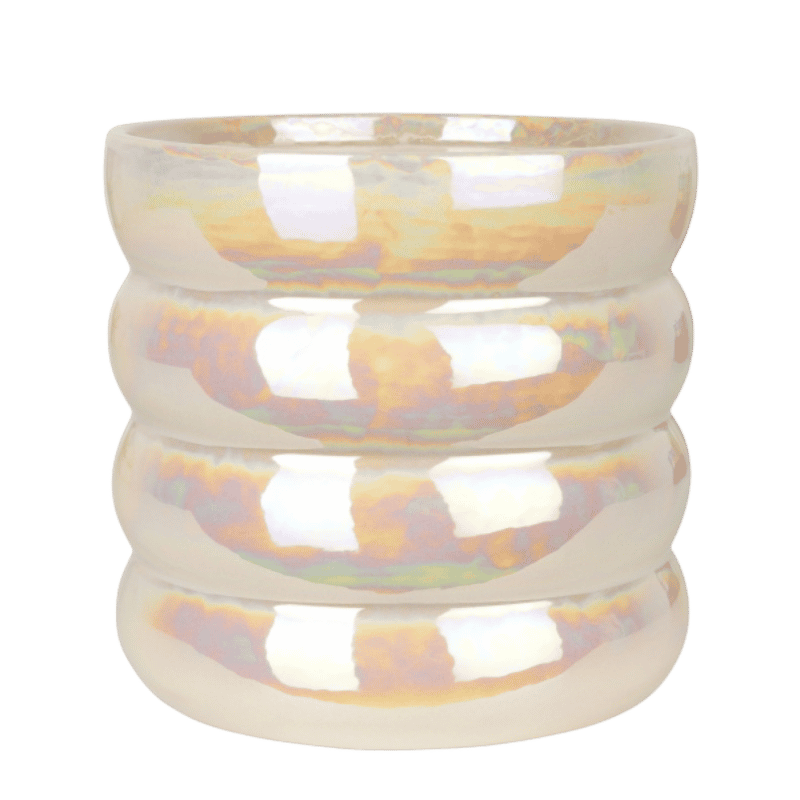 Kolibri Home | Glow sierpot - Travertine - Ø12cm