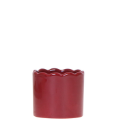 Kolibri Home | Curve sierpot - Rood - Ø6cm