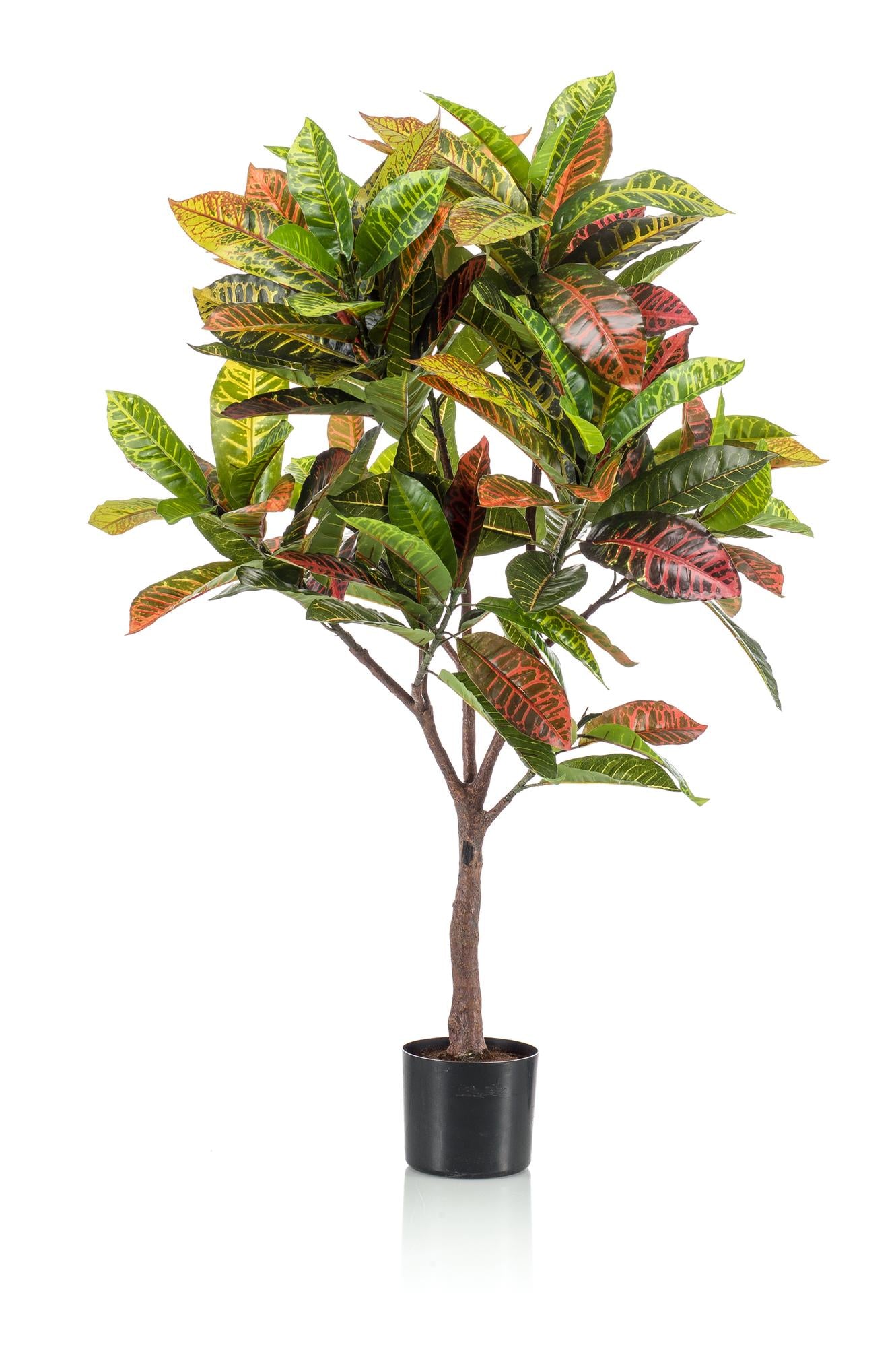Künstliche Pflanze – Croton Codiaeum – Wunderstrauch – 120 cm