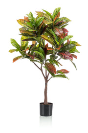 Künstliche Pflanze – Croton Codiaeum – Wunderstrauch – 120 cm