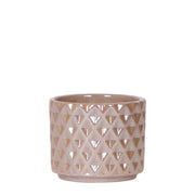 Kolibri Home | Vaso decorativo Diamond Pearl - Sabbia - Ø6cm