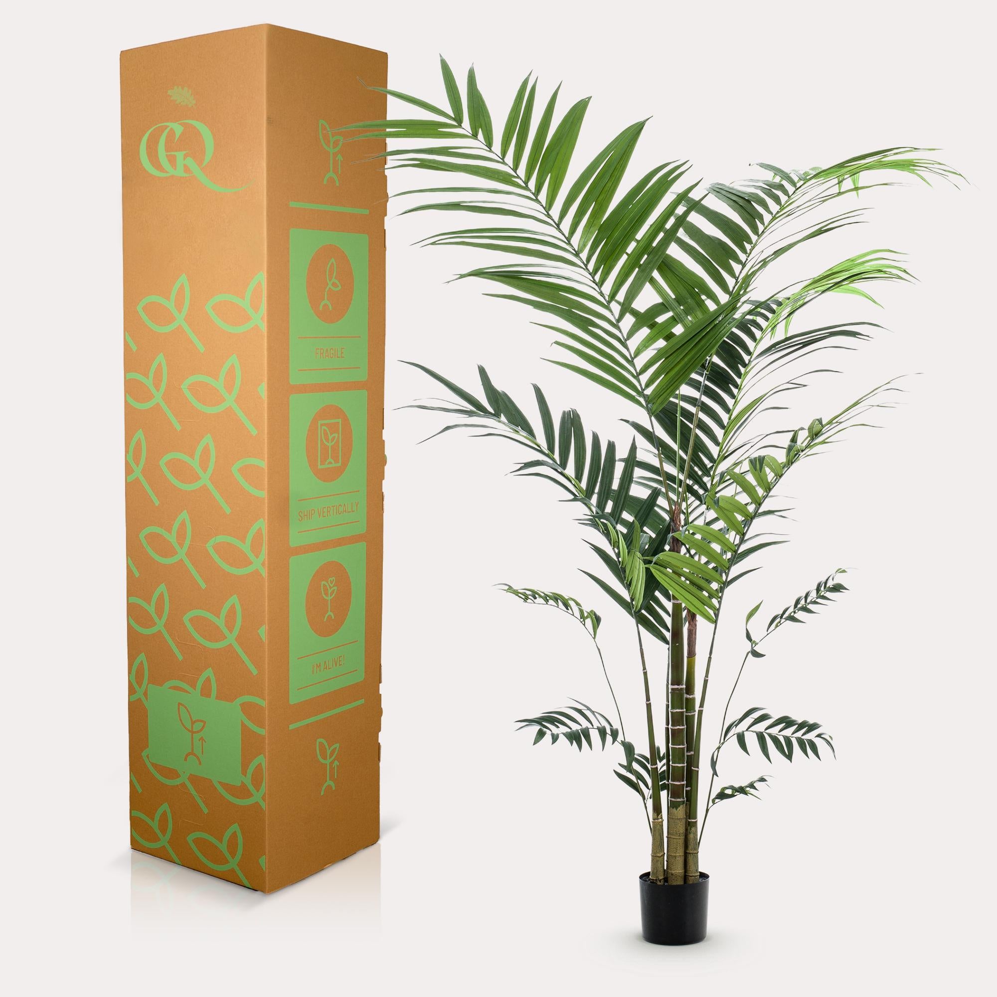 Pianta artificiale - Kentia - Palma Kentia - 210 cm