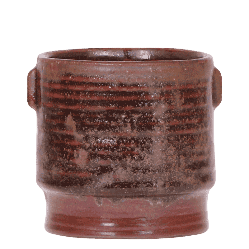 Kolibri Home | Sunset sierpot - Bruin - Ø9 cm