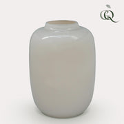 Vase en verre - M - H35 L25 - Ivoire arctique