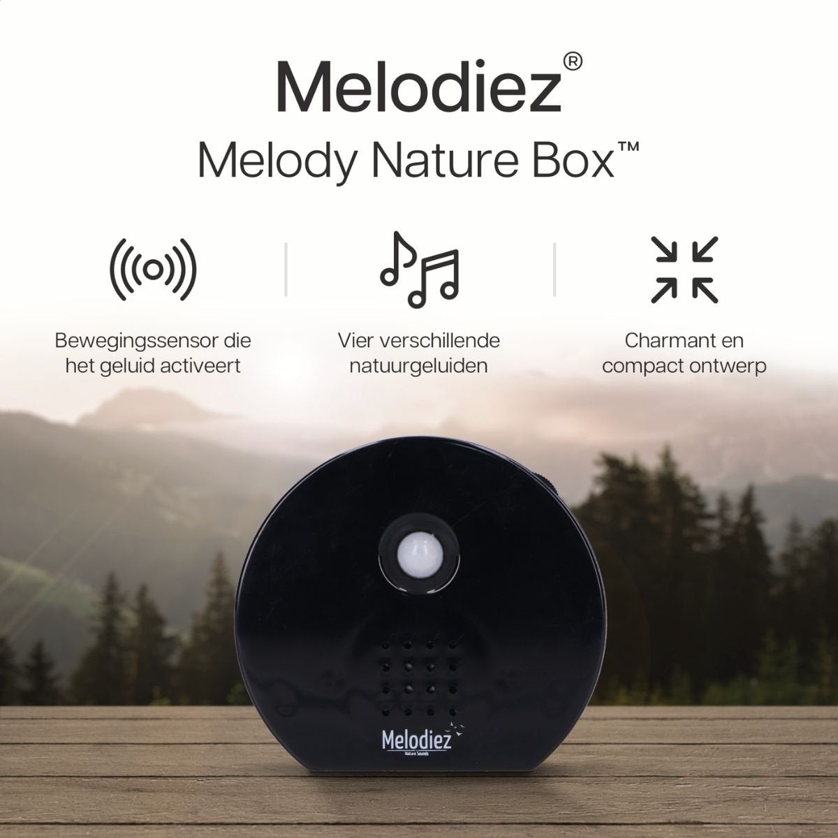 Melodiez | Muziekdoos - Zwart