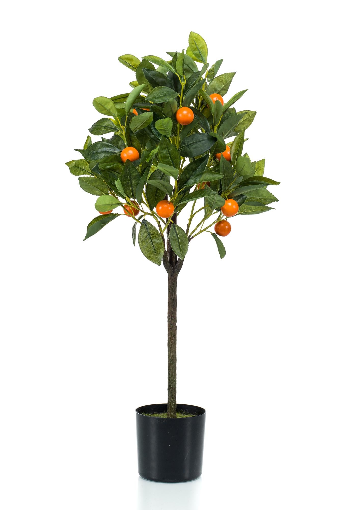 Pianta artificiale - Citrus Sinensis - Arancio - 75 cm