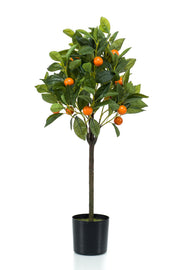 Pianta artificiale - Citrus Sinensis - Arancio - 75 cm