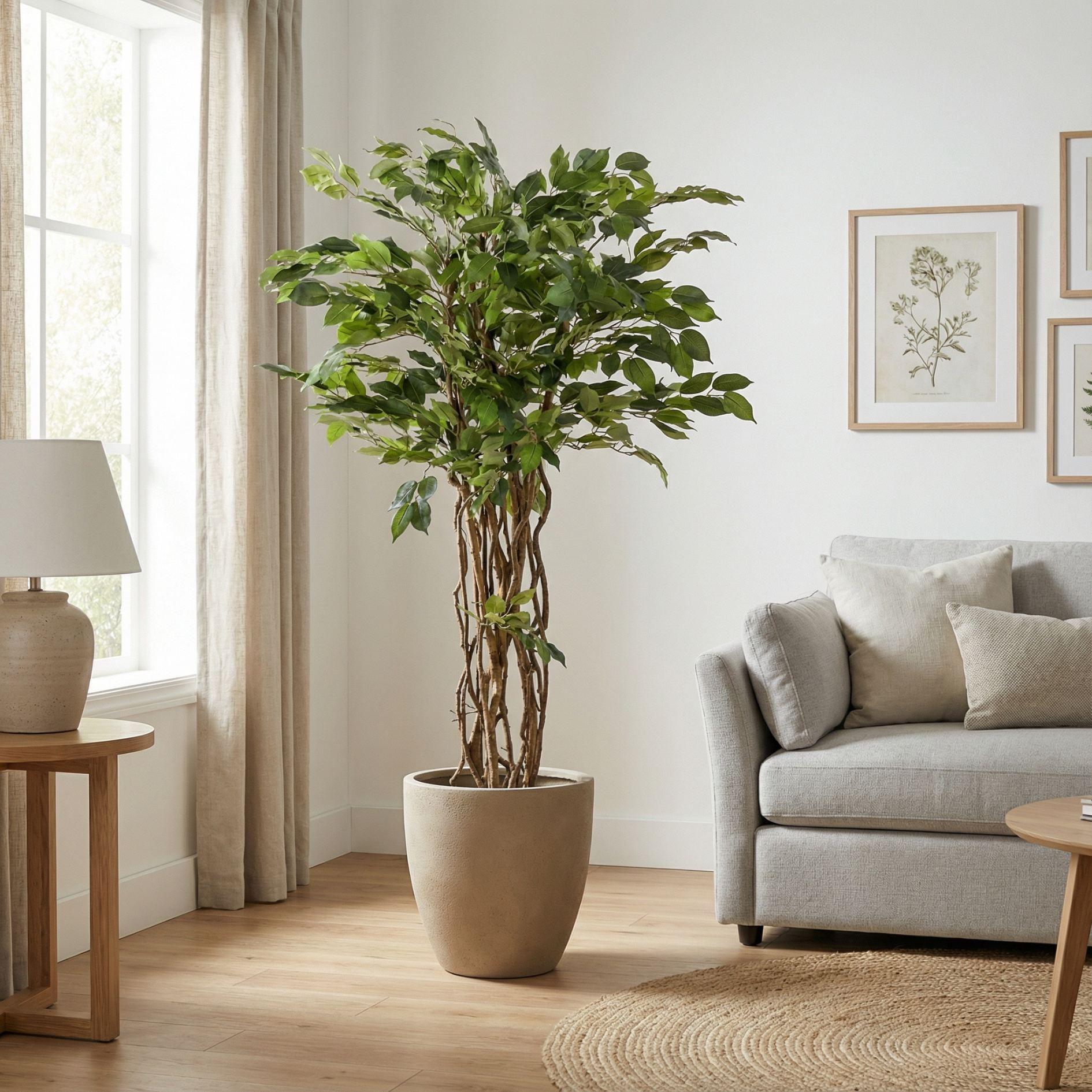 Künstlicher Ficus-Liane-Baum 140 cm - Künstliche Pflanze