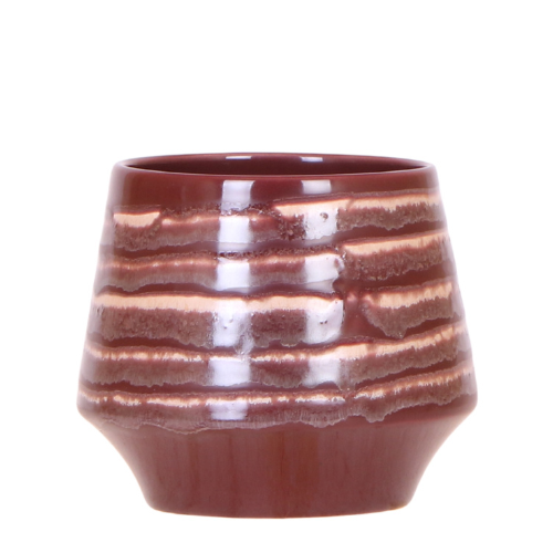 Kolibri Home | Moonstone Burgundy sierpot - Ø9cm