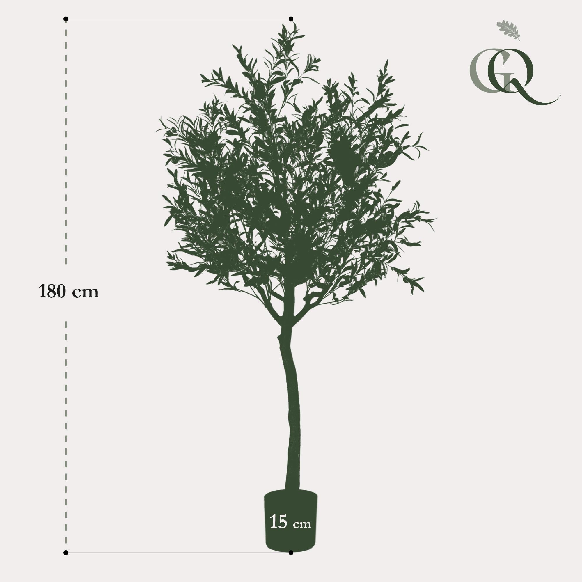 Künstlicher Olivenbaum – Olea europaea – Olivenbaum – 180 cm