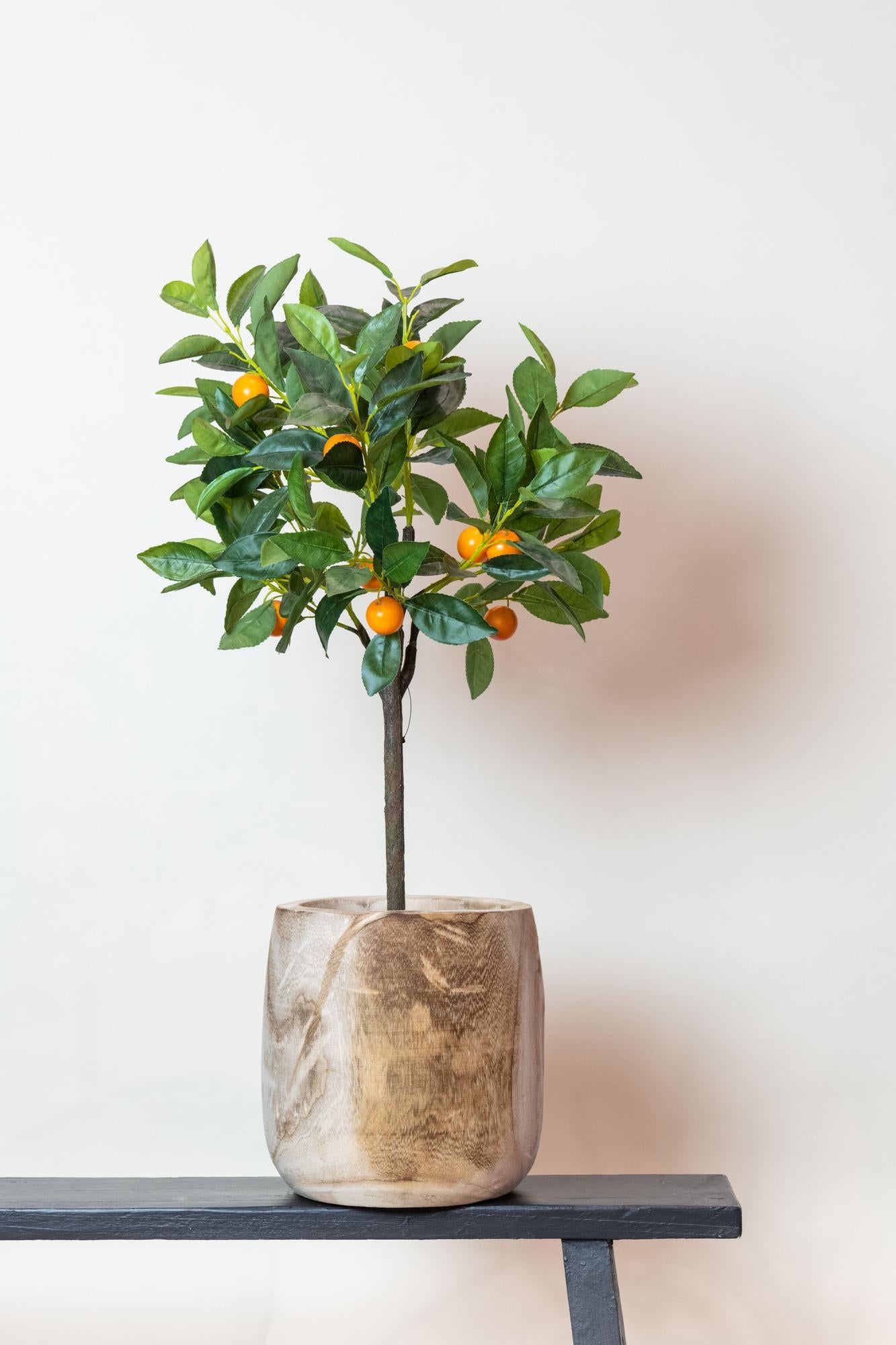 Pianta artificiale - Citrus Sinensis - Arancio - 75 cm