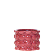 Kolibri Home | Cotton Shine sierpot - Red - Ø6cm