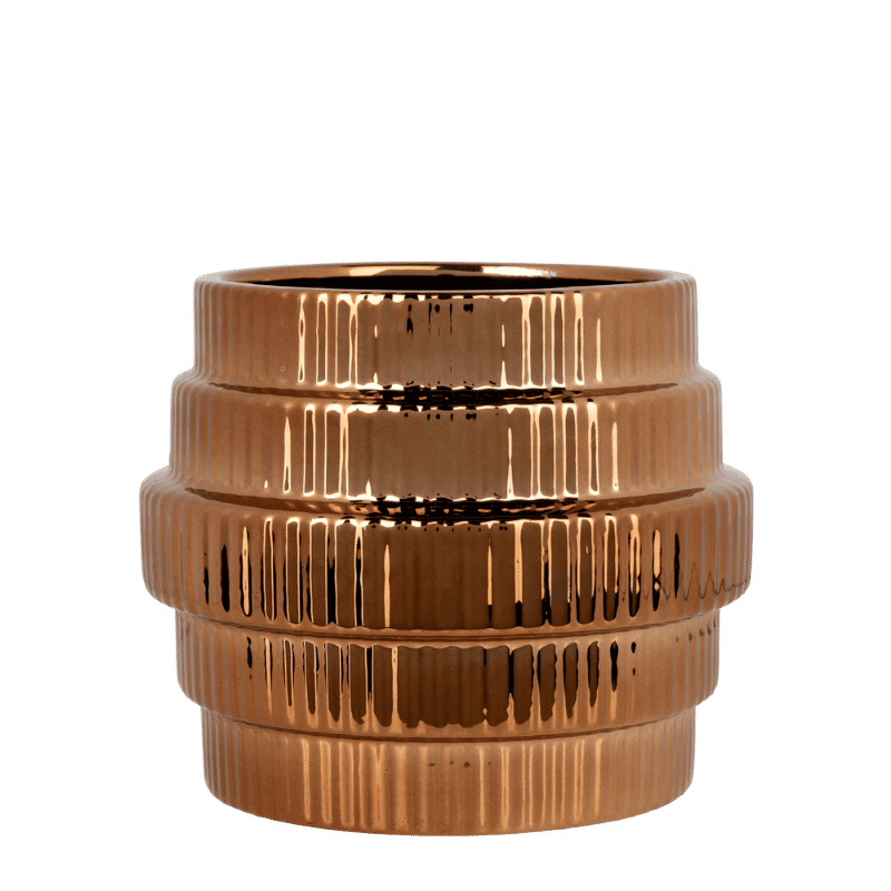 Kolibri Home | Allure Empire Shiny sierpot - Brons - Ø9cm