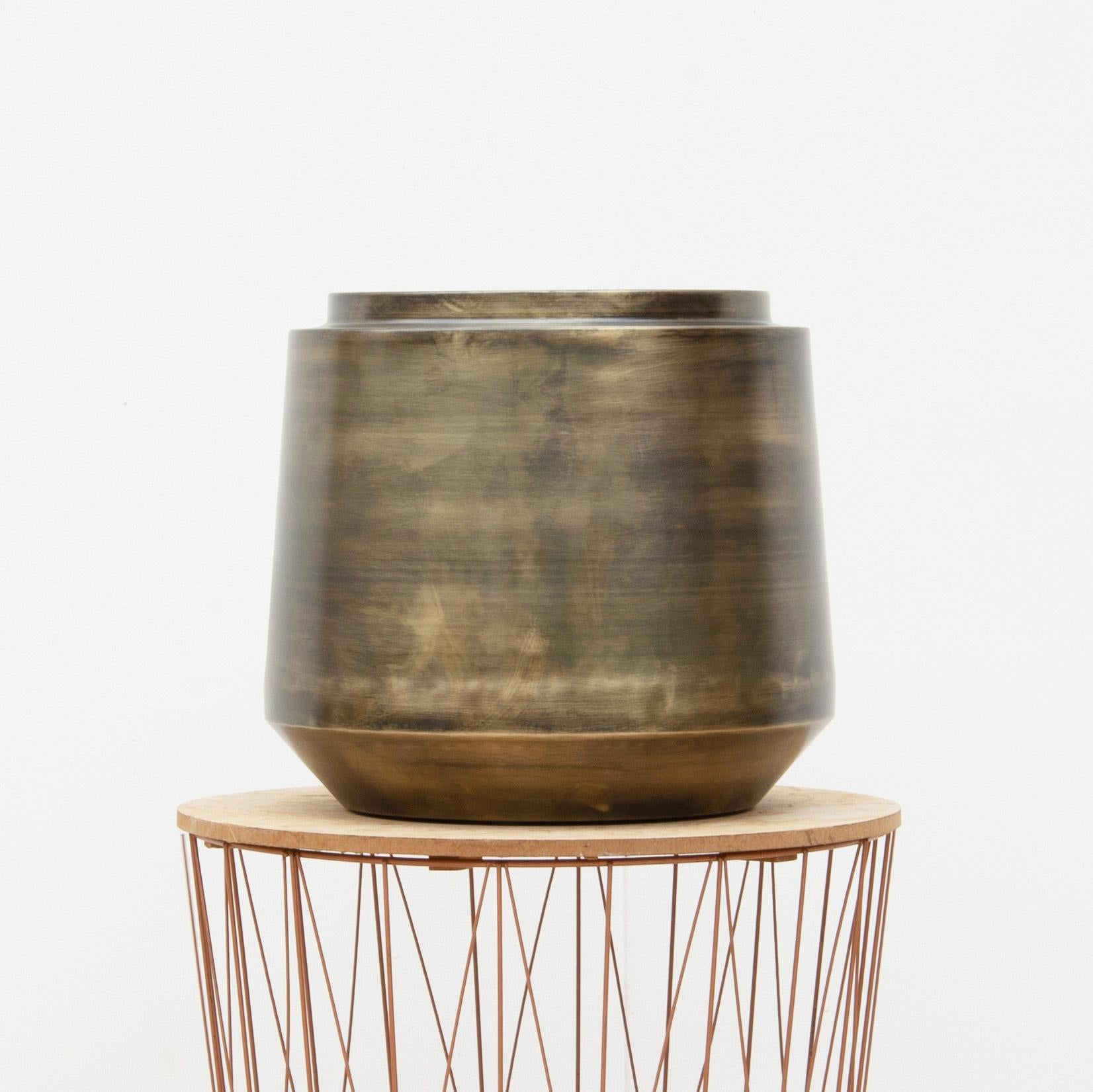 Maceta Indigo Vintage Gold - D58 x H51