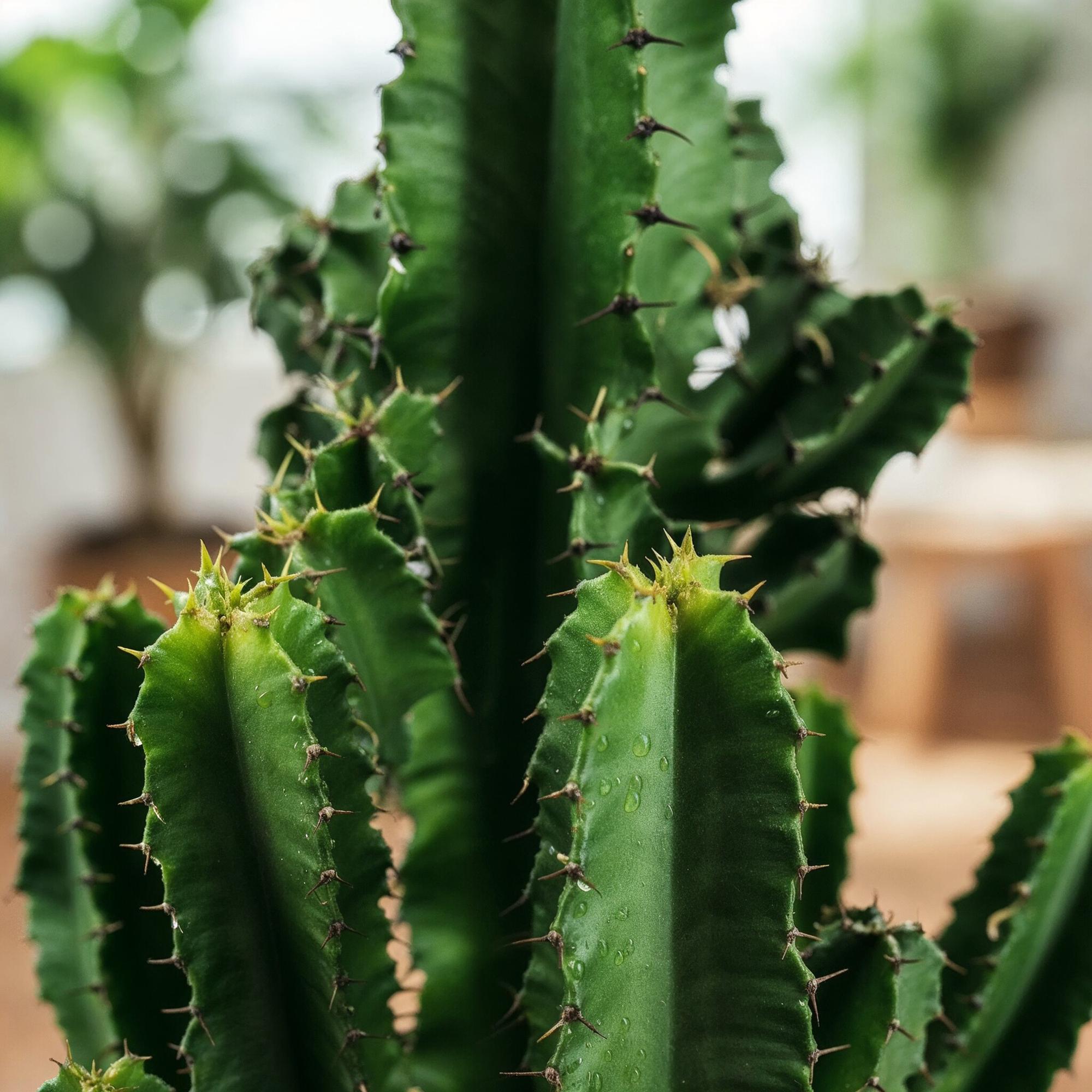 Euphorbia eritrea - Afrikaanse melkboom - Weinig onderhoud - Groen - 2 - Pot 17cm - Hoogte 60cm