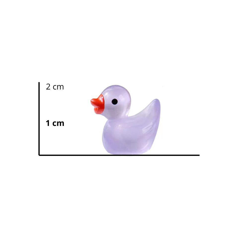 Fluorescente al buio - Anatre - Multi - ↑ 2 cm - 7 pezzi