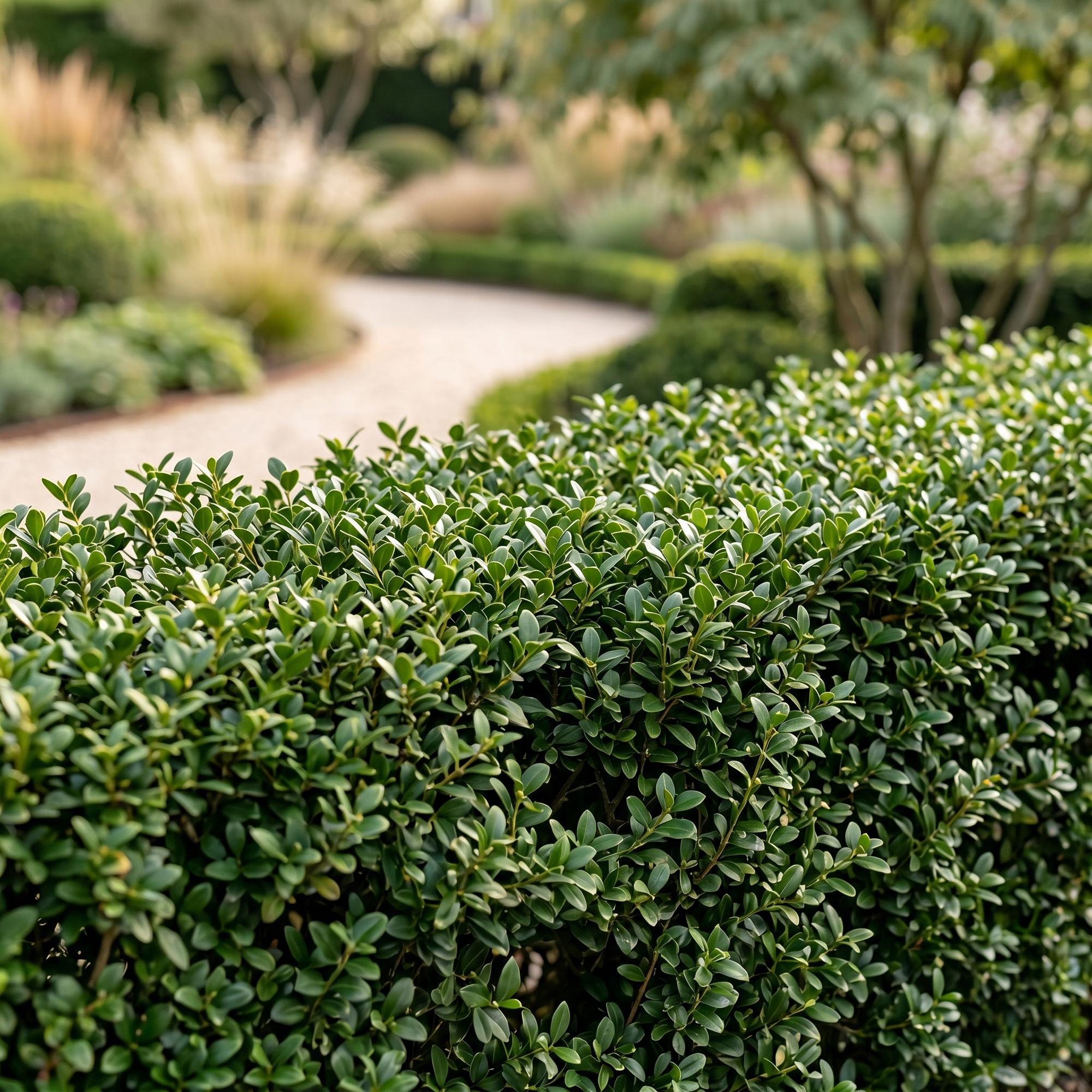 Ilex crenata Stokes - Japanse Hulst 40x - Haagplanten - Groenblijvend - Groen - Pot 9cm - Hoogte 20-30cm