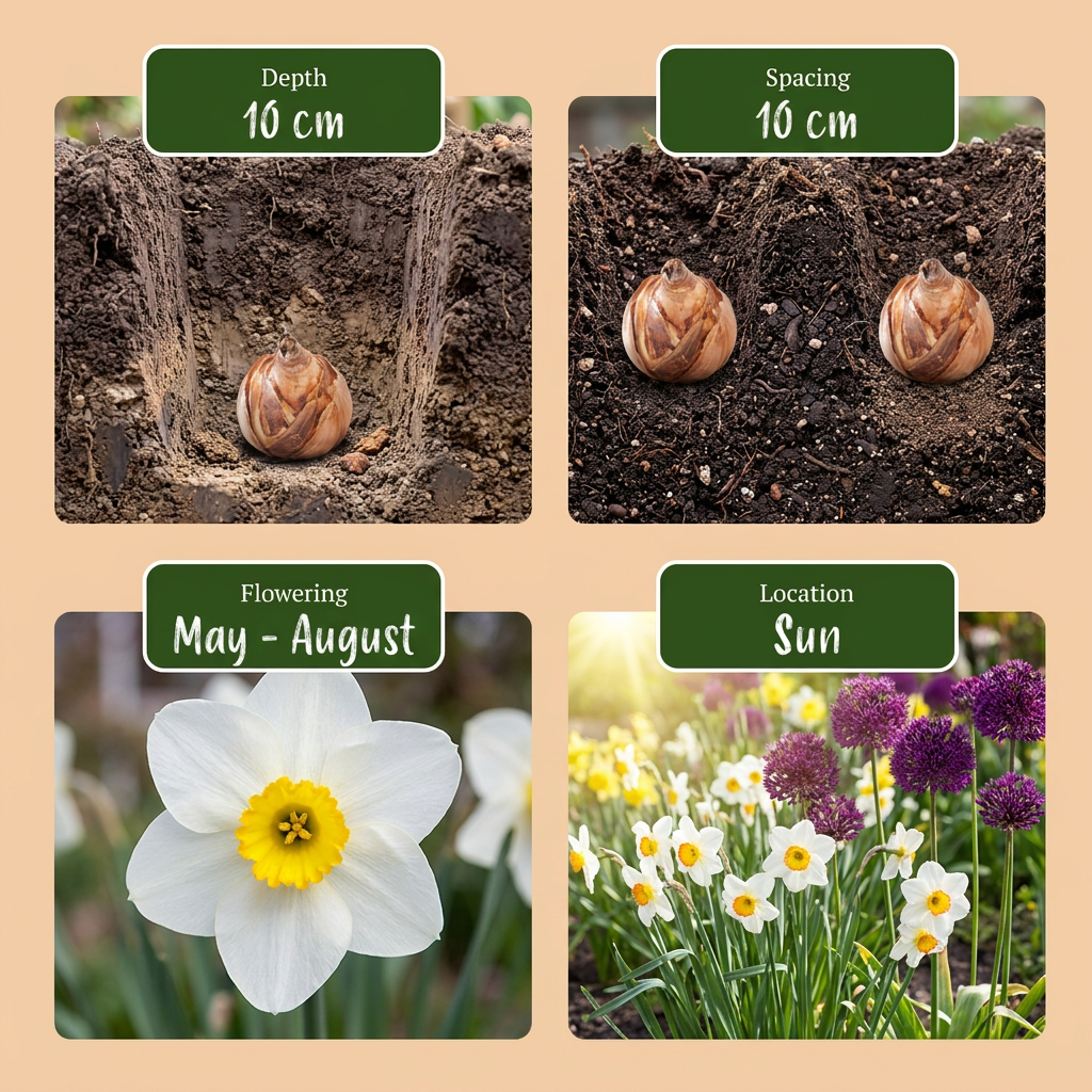 140x Bulb Dry Garden - Bloembollen - Droge tuin bollenplanten - Diversen - Zomerbloeier - Bolmaat 10/12