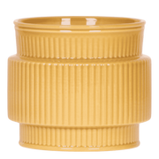 Kolibri Home | Allure sierpot - Mosterdgeel - Ø12cm