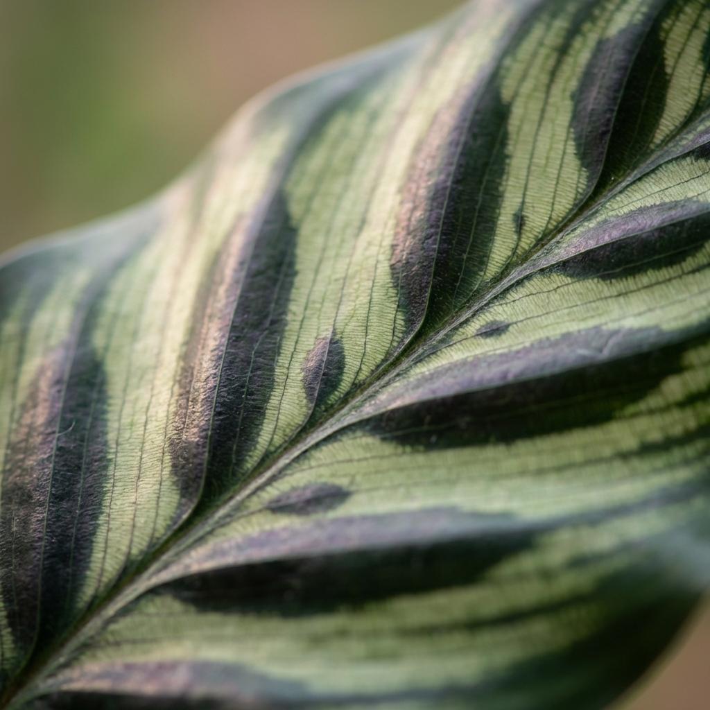 Pauwenplant - Calathea Makoyana - Groen - Weinig onderhoud - 1 Plant - Pot 19cm - Hoogte 70cm
