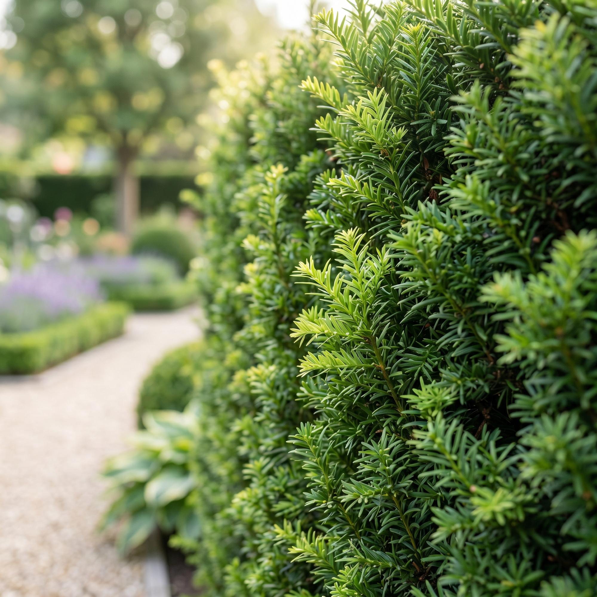 Taxus baccata - Venijnboom 24x - Haagplanten - Groenblijvend - Groen - Pot 9cm - Hoogte 20-30cm
