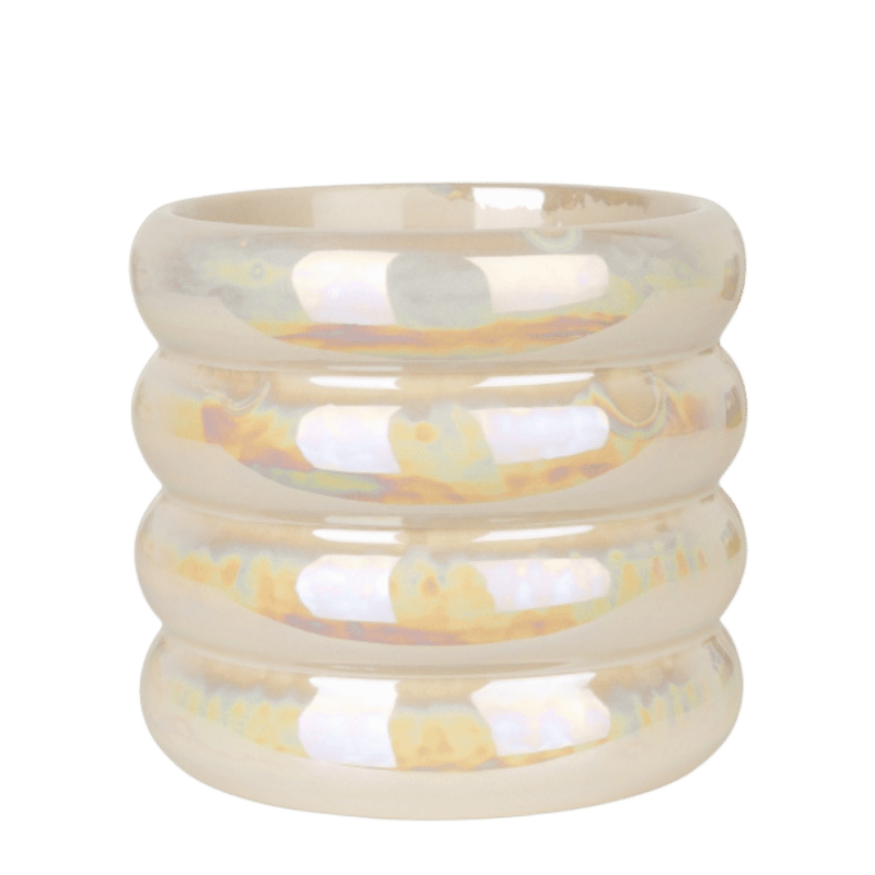 Kolibri Home | Glow sierpot - Travertine - Ø9cm