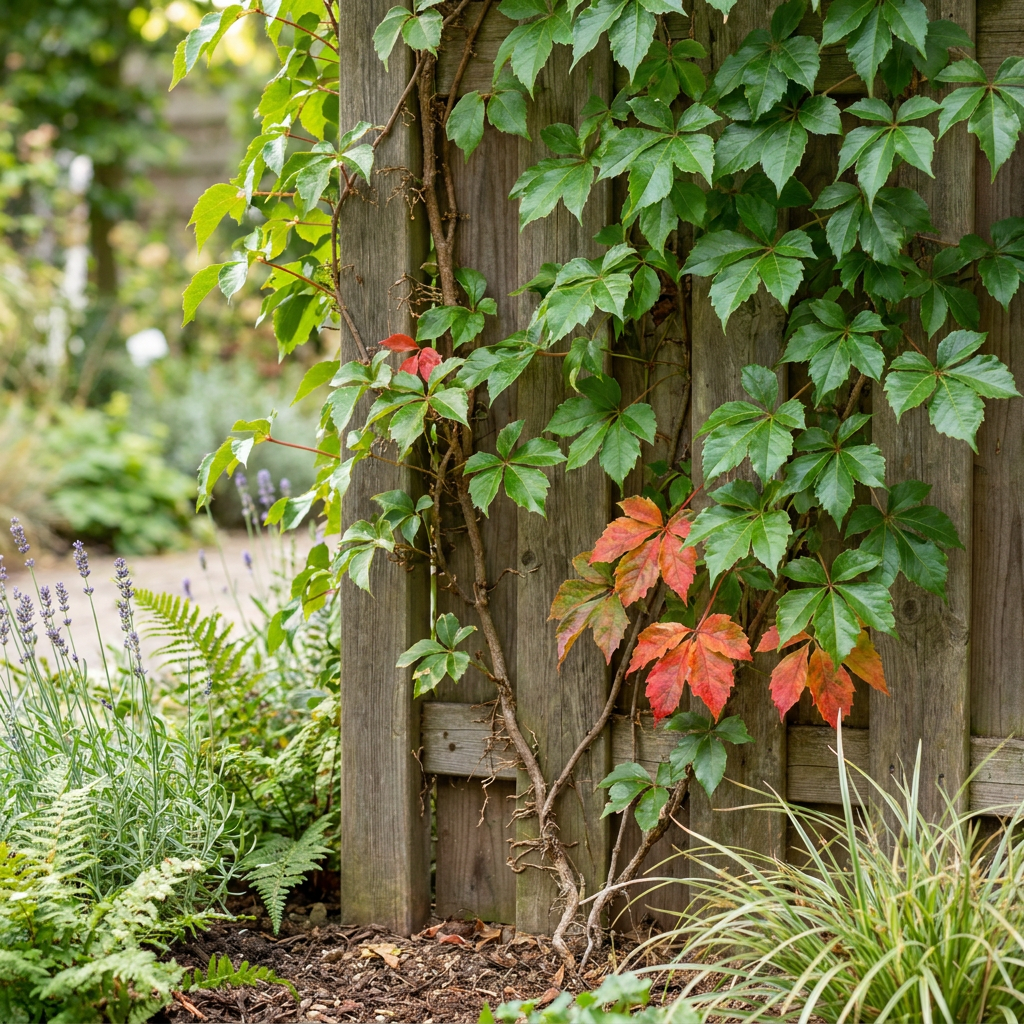 Parthenocissus tr. 'Veitchii Boskoop' - Wilde wingerd 6x - Geel - Groen - Klimplant - Ø9cm - ↕35cm
