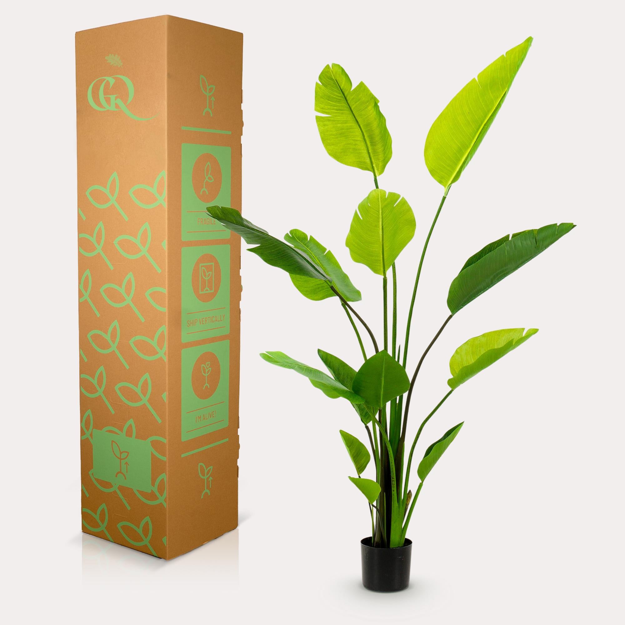 Künstliche Pflanze – Strelitzie Nicolai – Paradiesvogelblume – 150 cm