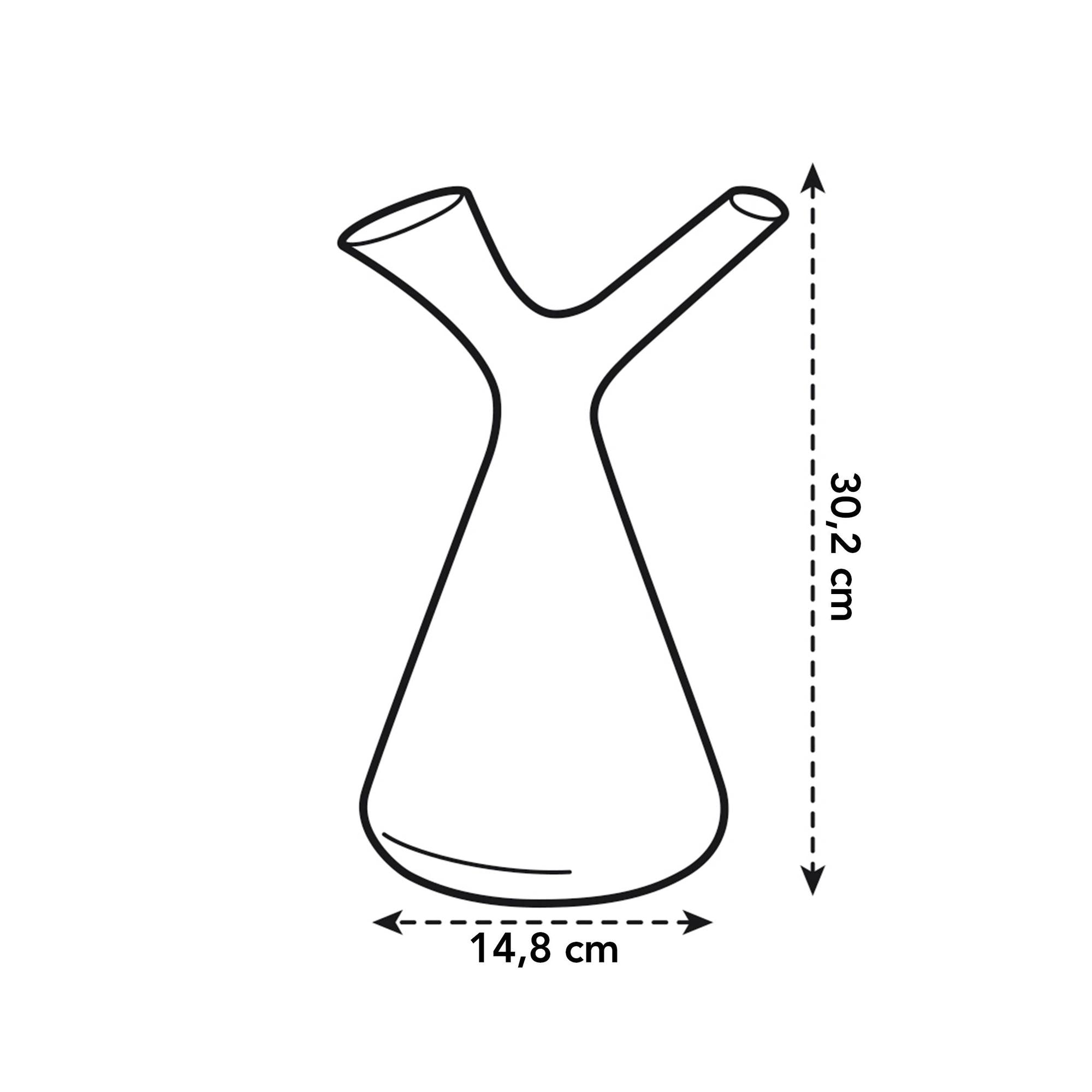 Gießkanne mit Tauchspreizer, 1,7 l, Ocker