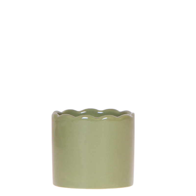 Kolibri Home | Curve sierpot - Groen - Ø6cm