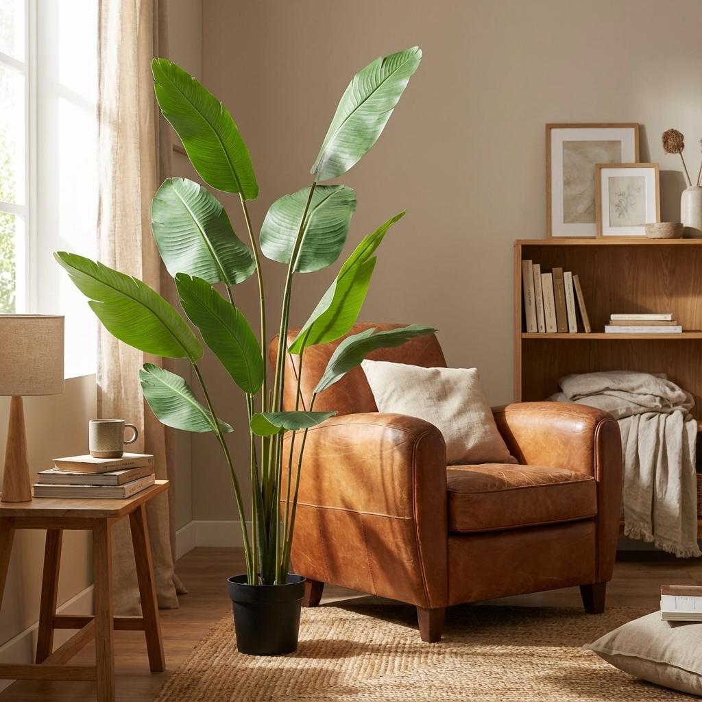 Kunstplant - Strelitzia Nicolai - 180cm