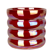 Kolibri Home | Glow sierpot - Rood - Ø12cm