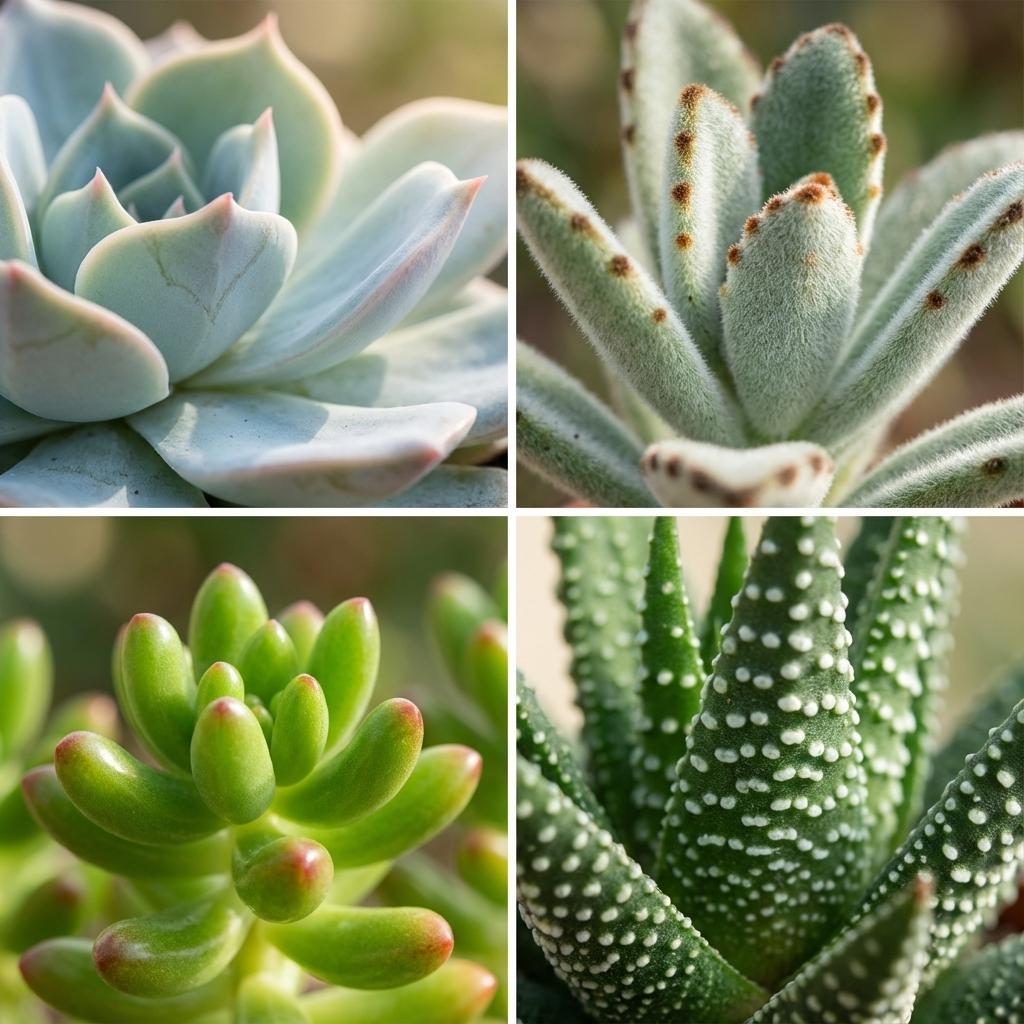 Mini Succulenten Mix - 3 Stuks - Ø 8,1 cm - Hoogte: 5-10 cm - Terracotta Potten