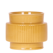 Kolibri Home | Allure sierpot - Mosterdgeel - Ø9cm