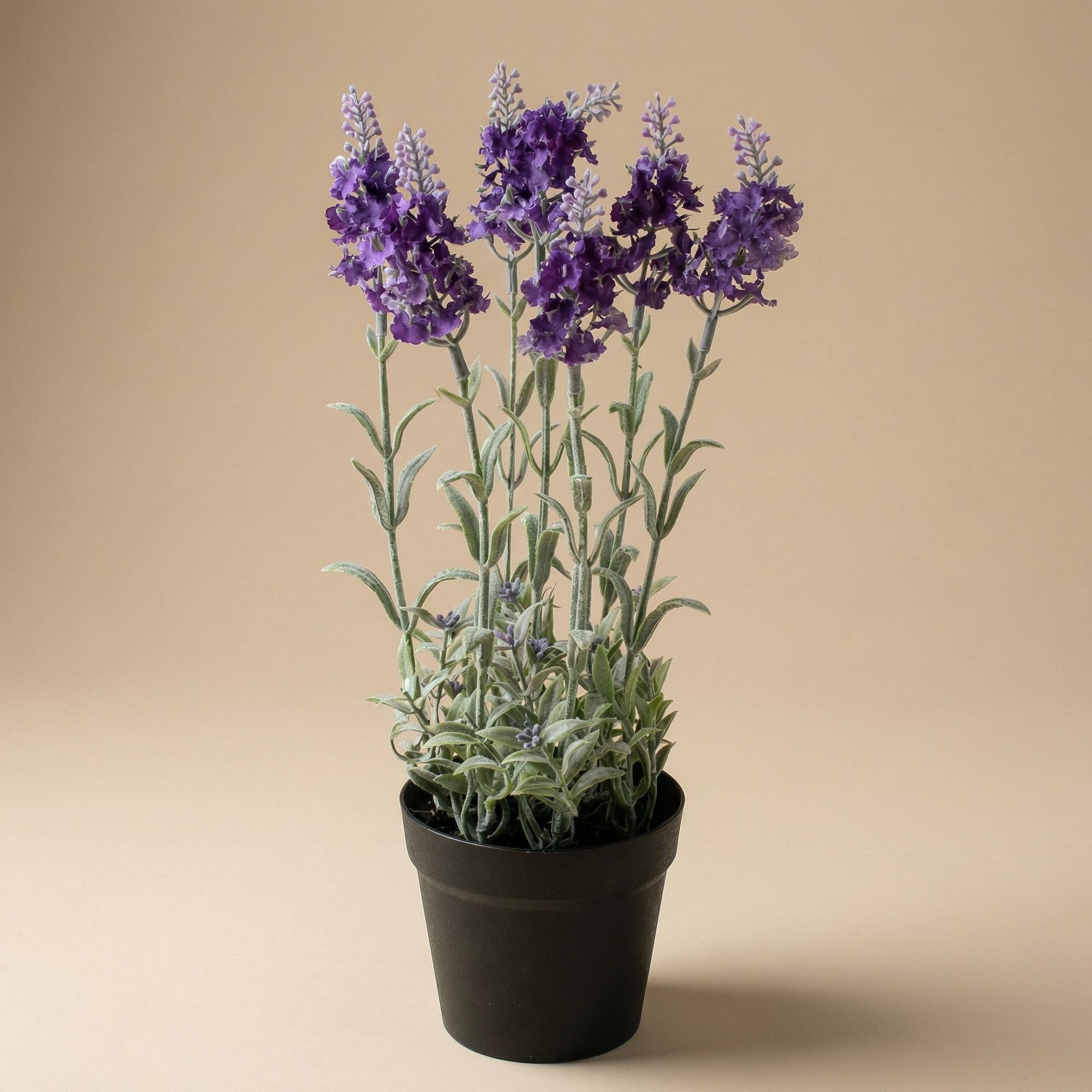 Künstlicher Lavendel – Lila Topfpflanze – künstliche Pflanze – 28 cm