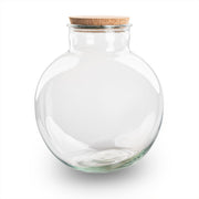 Terrarium bottle with cork - Bolder Bob - Ø 30 cm ↑ 31 cm - Without LED cork